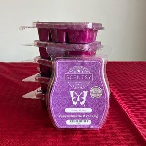 Scentsy wax bars (6) Country Plum